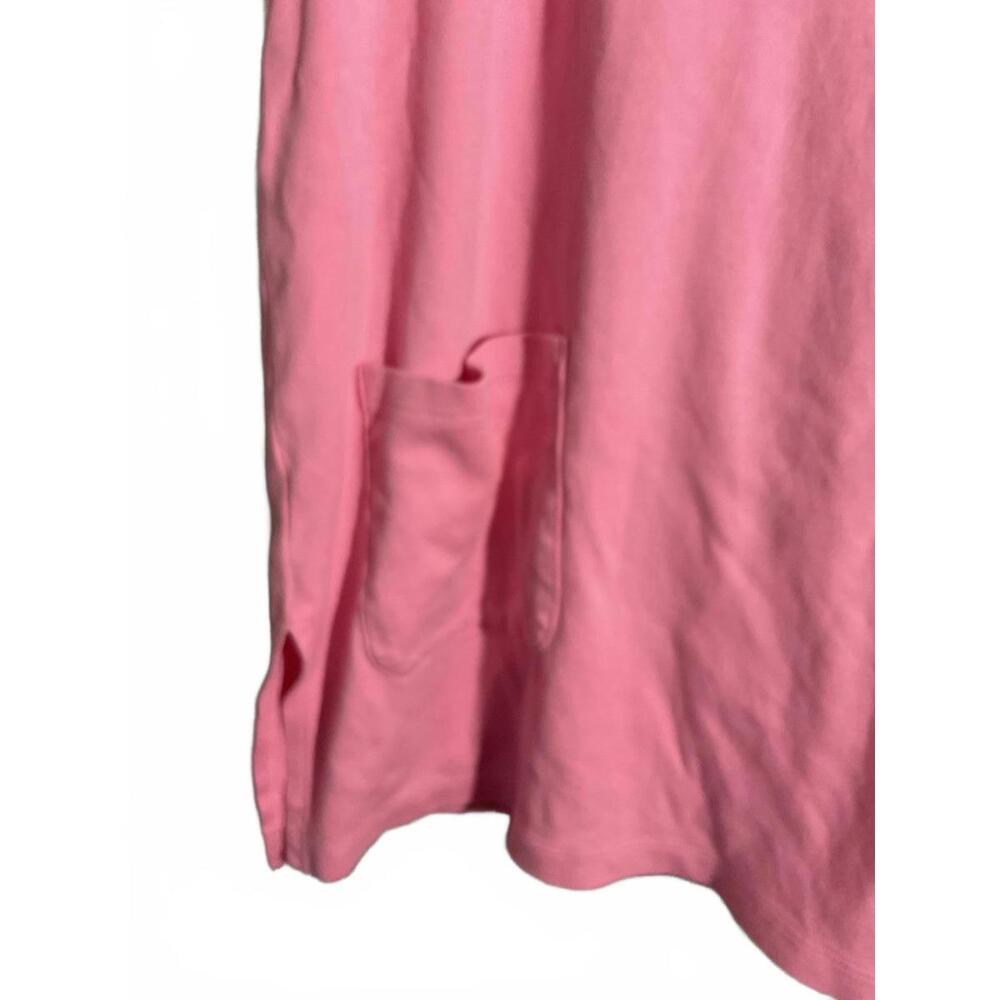 Isaac Mizrahi Live Essentials Pink Women's Tunic Top Large - Picture 4 of 6
